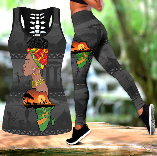 Africa Mom Legging & Tank top-ML