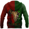 African Lion Power Hoodie-ML