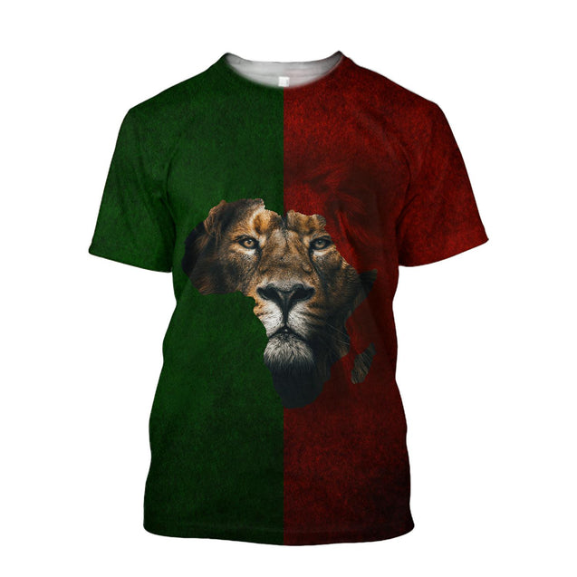 African Lion Power Hoodie-ML