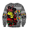 African Lion Pattern Hoodie-ML