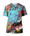 Amazing Colorful Oil 3D Over Printed Hoodie Tshirt for Men and Women-ML