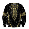 African Luxury Pattern III Hoodie-ML