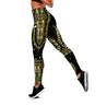 African Golden Luxury Pattern III Legging & Tank top-ML