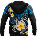 Amazing Polynesian Tattoo Deep Sea Turtle Hoodie-ML