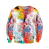 Amazing Colorful II Oil 3D Over Printed Hoodie Tshirt for Men and Women-ML