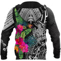 Amazing Hibiscus Turtle Hoodie Tshirt for Men and Women-ML