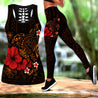 Polynesian Turtle Tattoo Legging & Tank top-ML