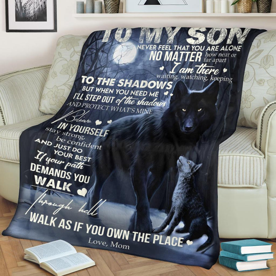 Wolf To My Son Blanket-ML
