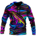 Lovely Hippie Color Hoodie For Men And Women