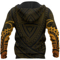 Amazing Polynesian Ray Tattoo Hoodie for Men and Women-ML