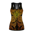 Amazing Polynesian Ray Tattoo Legging & Tank top-ML