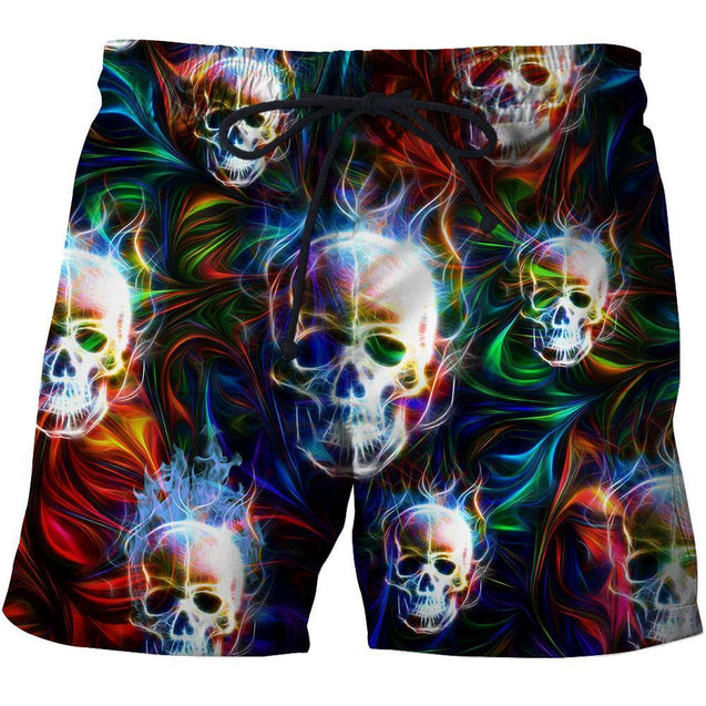 Colorful Skulls Hoodie For Men And Women JJW10092001