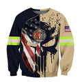 Firefighter -The Soldier 3D All Over Printed Shirt Hoodie For Men And Women TQH200904