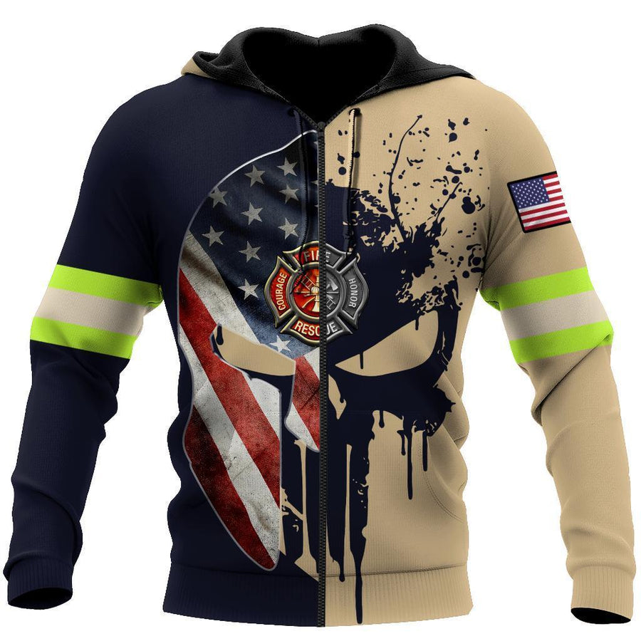 Firefighter -The Soldier 3D All Over Printed Shirt Hoodie For Men And Women TQH200904
