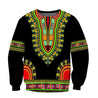 African Dashiki Pattern Hoodie for Men and Women-ML