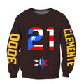 Puerto Rico Clemente Hoodie For Men And Women