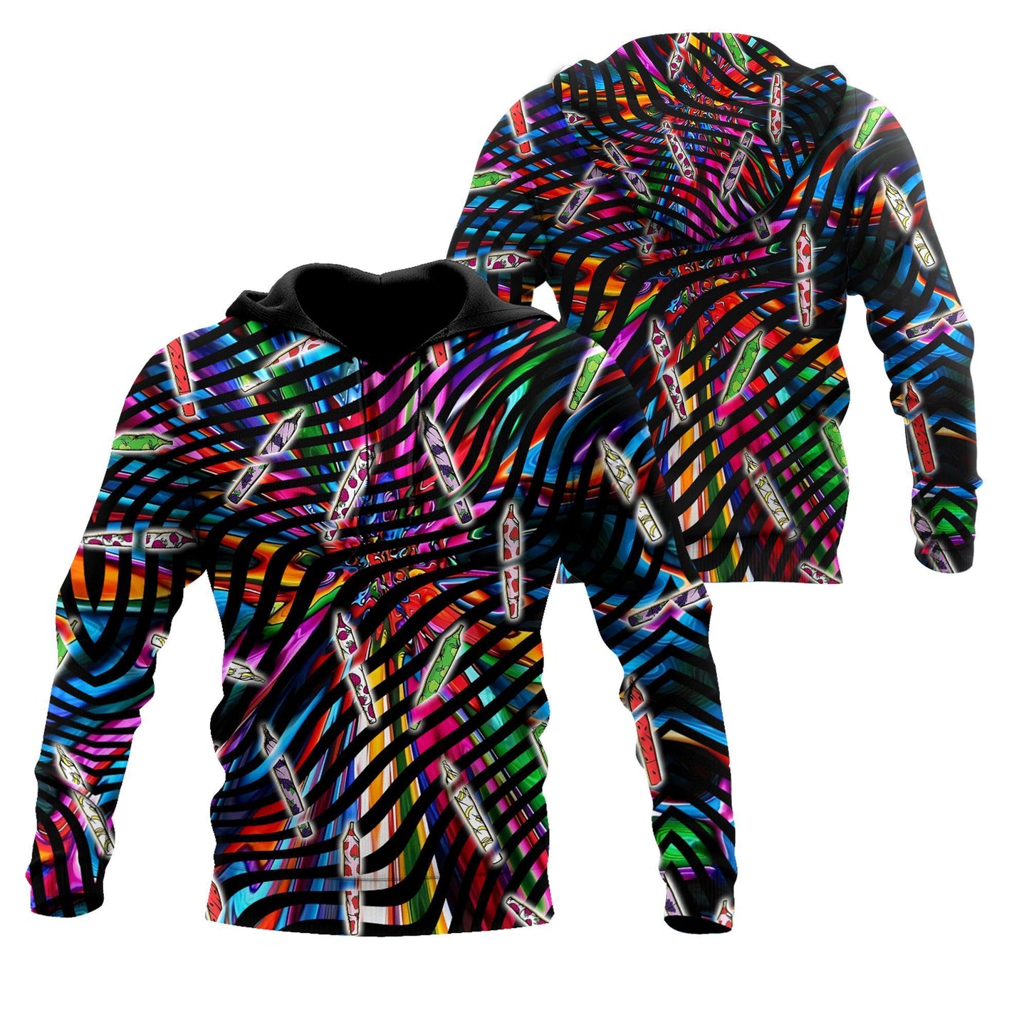 Hippie With Fun Lover Hoodie For Men And Women DQB09122005