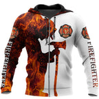 Respectful Firefighter 3D Printed Hoodie For Men And Women
