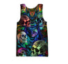 Colorful Skulls Art Hoodie For Men And Women DQB09142006