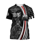 Don't Be Afraid, Just Have Faith For Firefighter 3D Printed Hoodie For Men And Women