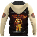 Firefighter A Child Of God, A Man Of Faith 3D Printed Hoodie For Men And Women