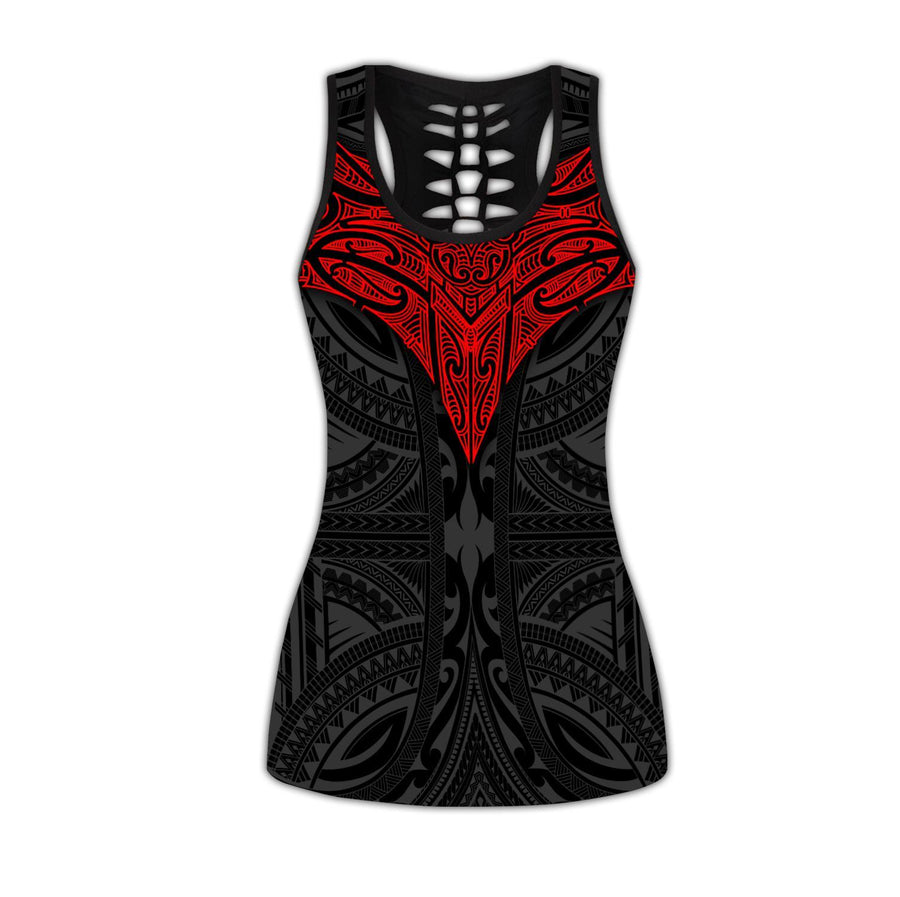 Amazing Polynesian Tattoo Legging & Tank top-ML