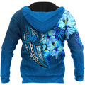 Amazing Polynesian Hibiscus Hoodie for Men and Women-ML