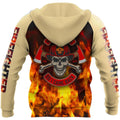 Spartan Soldier Firefighter Hoodie For Men And Women