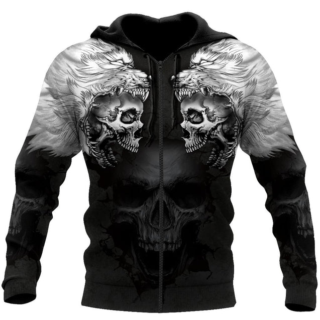 Wolf Skulls Art Hoodie For Men And Women DQB09172001