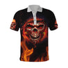 Angry Skulls On Fire Art Hoodie For Men And Women TQH200912