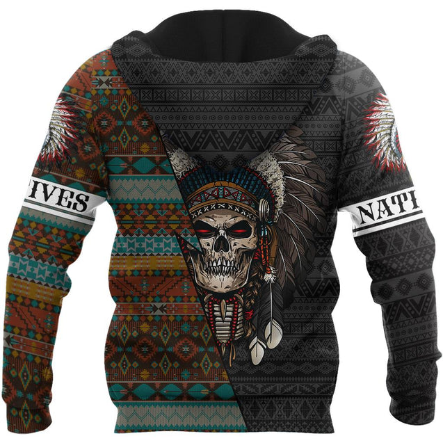 Native Blood Loving Skulls Hoodie For Men And Women JJW19092003