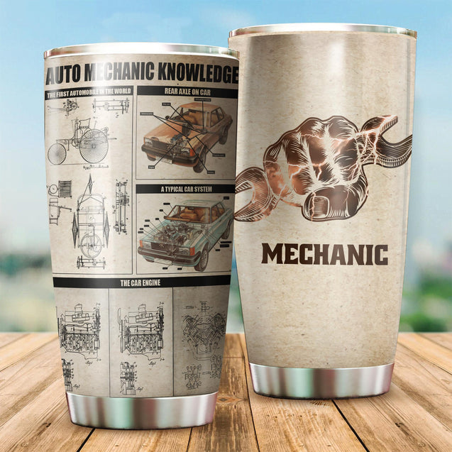 Auto Mechanic Knowledge Tumbler VP19092005