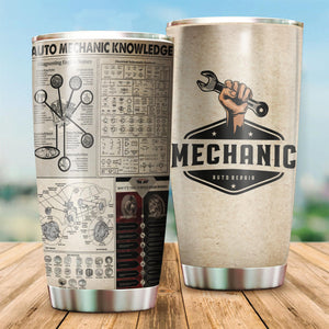 Auto Mechanic Knowledge Tumbler VP19092004