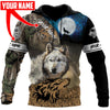 Wolf Lover Customize 3D All Over Printed Shirts For Men And Women