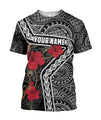 Amazing Polynesian Red Tattoo II Customize 3D All Over Printed Shirts For Men And Women