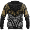 Amazing Polynesian Wolf Tattoo Unisex Hoodie-ML