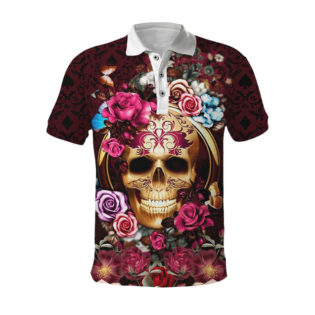 Floral Skull Hoodie For Men And Women TQH200923