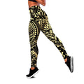 Amazing Polynesian Tattoo 3D All Over Printed Legging & Tank top-ML