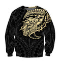 Amazing Polynesian Tattoo 3D All Over Printed Unisex Hoodie-ML