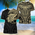 Amazing Polynesian Tattoo 3D All Over Printed Unisex Hoodie-ML