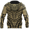 Amazing Polynesian Tattoo 3D All Over Printed Unisex Hoodie-ML