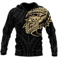 Amazing Polynesian Tattoo 3D All Over Printed Unisex Hoodie-ML