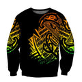 Amazing Polynesian Tattoo Unisex Hoodie ML