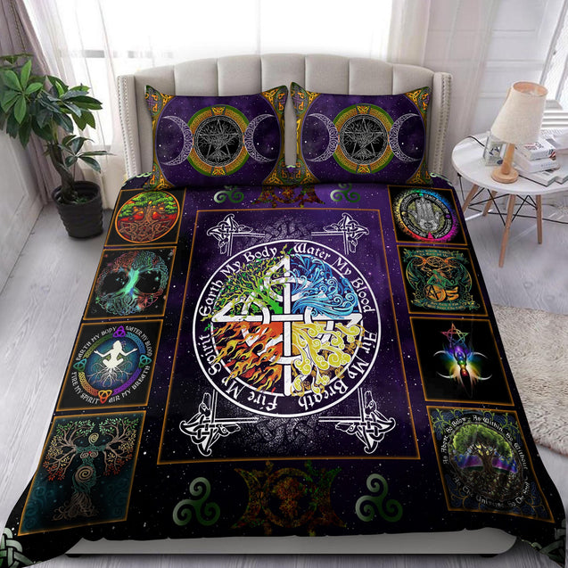 Tree Of Life Wicca Bedding Set TQH200920