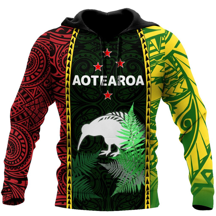 New zealand aotearoa tattoos 3d all over printed for men and women