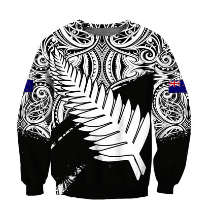 New zealand aotearoa maori tattoos 3d all over printed for men and women