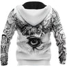 Ancient Egypt Anubis And Eyes Of Horus All 3D Over Printed Unisex Hoodie ML