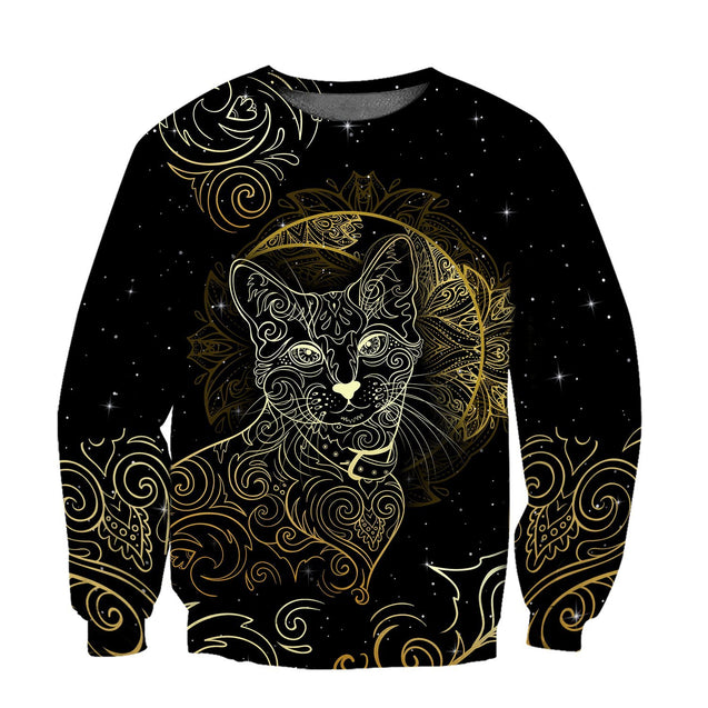 Cat tattoos 3D All Over Printed shirt & short for men and women PL