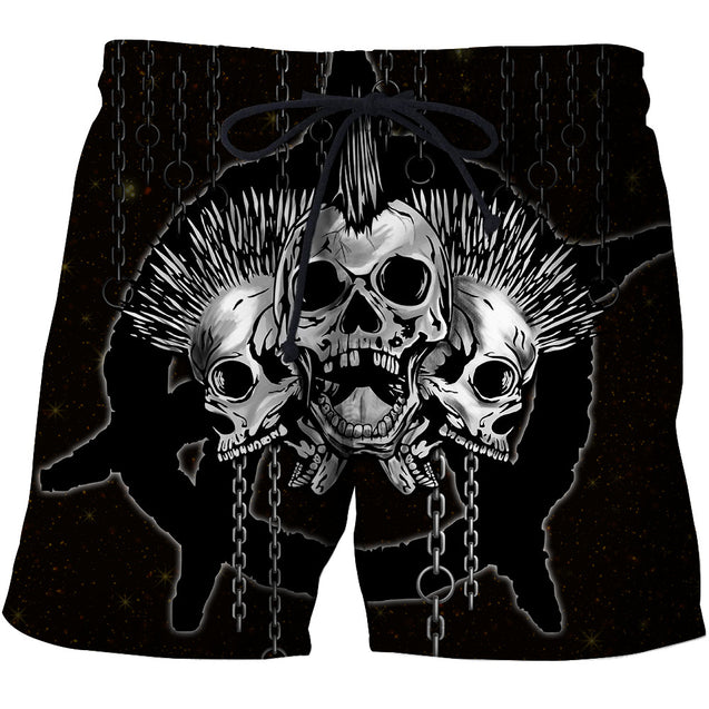 Punk Skulls Hoodie For Men And Women JJW03102003