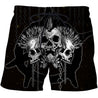 Punk Skulls Hoodie For Men And Women JJW03102003